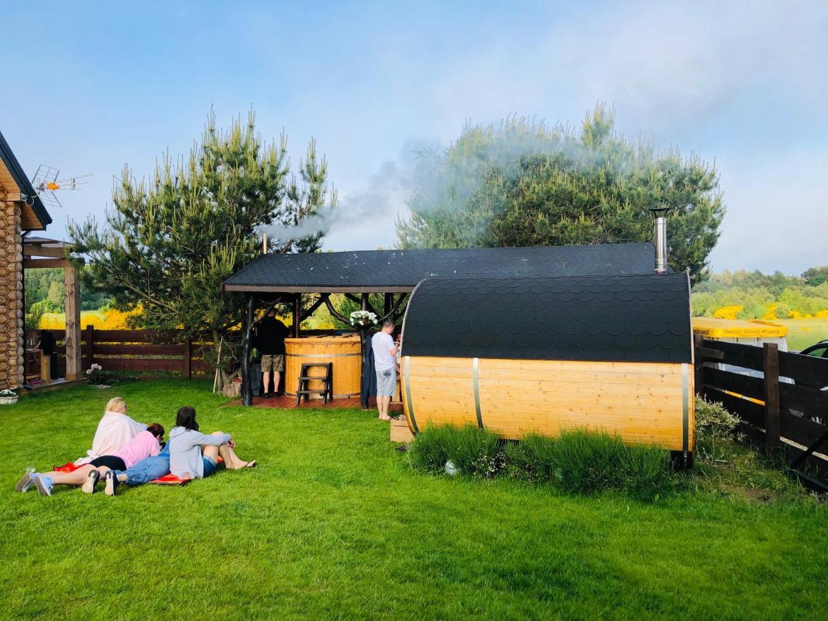 Vila Behappy Woodhouse Jastrzębia Góra Exteriér fotografie