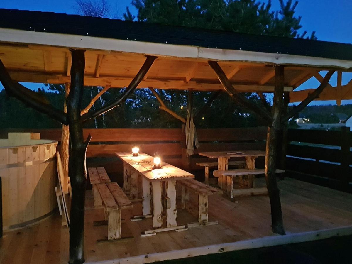 Vila Behappy Woodhouse Jastrzębia Góra Exteriér fotografie