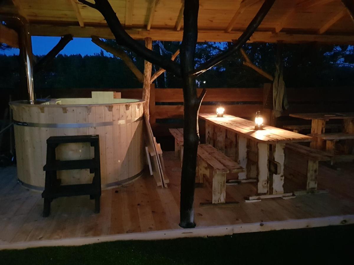 Vila Behappy Woodhouse Jastrzębia Góra Exteriér fotografie